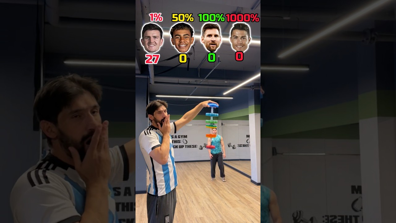 ⚽🛑 “FOOTBALLERS VS SPINNING DISCS — STOP ALL THE DISCS!” 😱🔥