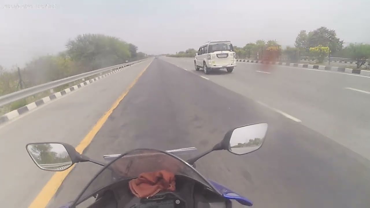 Delhi 2 Kolkata Solo on yamaha  R15V4 Part-25 day 4 Agra to Agra Lucknow Express exit 2 @77km etawah