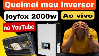 COMO AUMENTAR A POTÊNCIA DO INVERSOR PARA NÃO QUEIMAR NO SOLAR OFF GRID