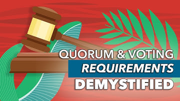 Demystifying HOA Board Meetings: Quorum & Voting Requirements Explained