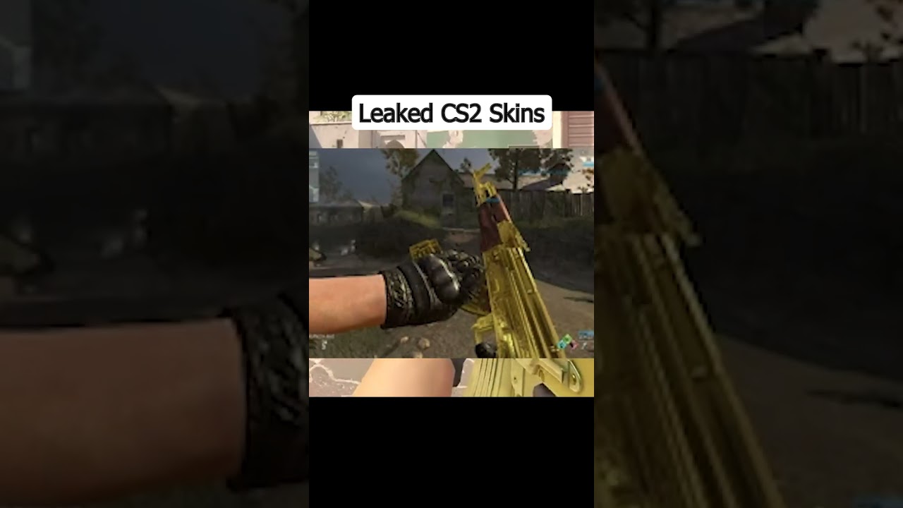 *GOLD* AK47 Skin Leaked in CS2!