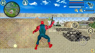 Spider Rope Hero Vice Town #26 - Fun at Black Limo Car - Android Gameplay screenshot 5