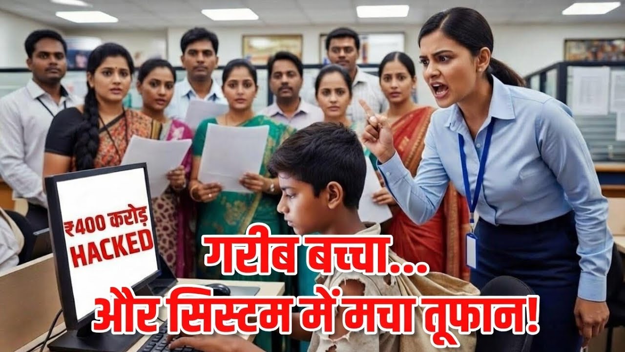₹400 करोड़ गायब! बैंक के बड़े अफसर फेल… सड़क पर रहने वाले बच्चे ने बचा लिया सिस्टम 😱