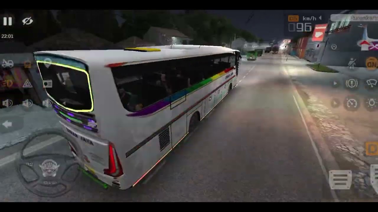 PO Sinar jaya trip to gedung sate Bandung #bus #bussid #basuri 