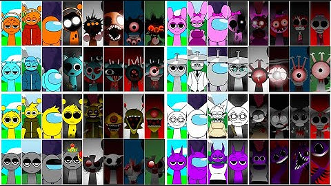 Incredibox Sprunki Mix: Oren Vs Sky Vs Pinki Vs Clukr Vs Simon Vs Gray Vs Wenda Vs Durple