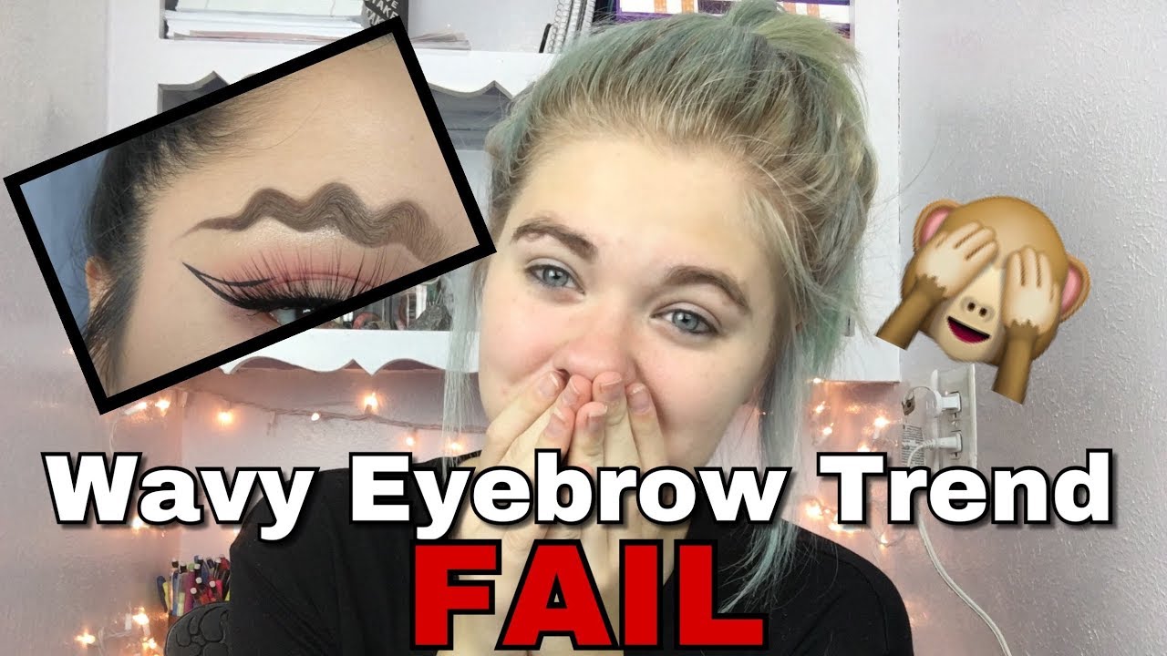 Wavy Eyebrow Trend?