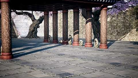 Japanese village Unreal Engine 4