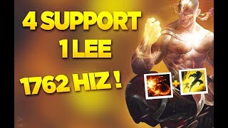 4 Destek 1 Lee Sin - Q Q KİCK F