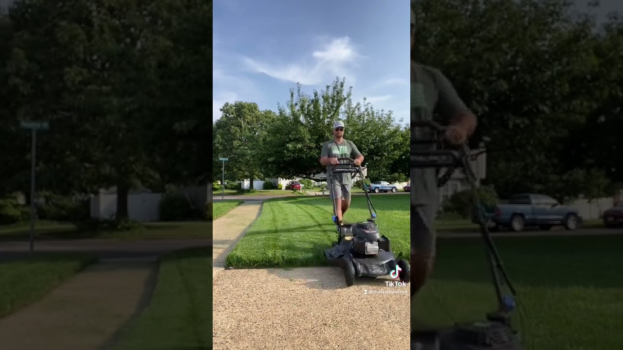 Toro Super Recycler Mowing, Weekly Mowing 