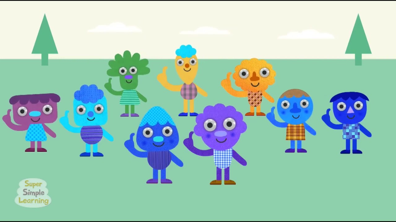 Super Simple Songs One Little Finger Intro Logo Sponsored By  Klasky Csupo 2001 Effects