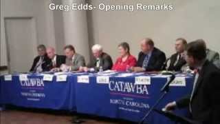 Candidate Forum Opening Remarks Edds | Salisbury Post