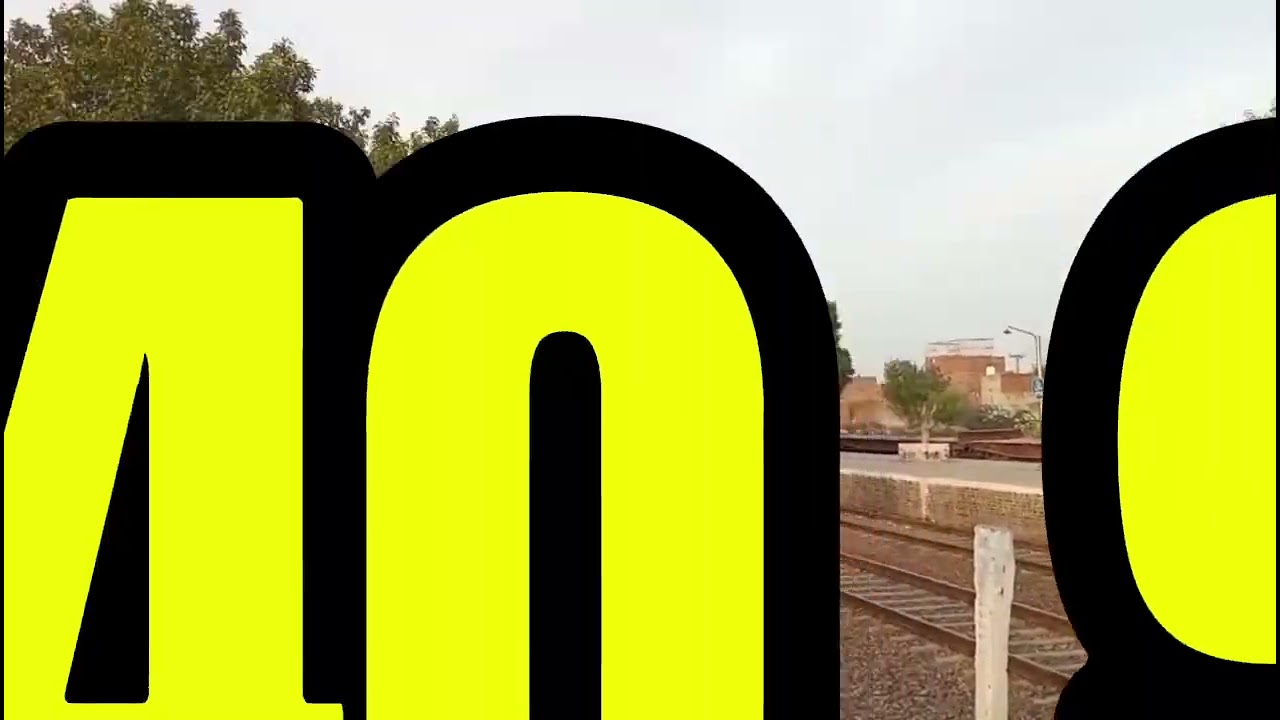 Pak Business Express||Through pass pattoki railway station 🚉