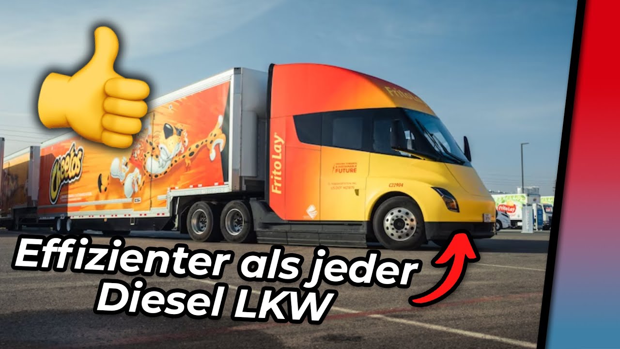 Tesla Semi Truck: neue Details zu Batterie, Effizienz und Leistung (3x mehr Power als jeder Diesel)