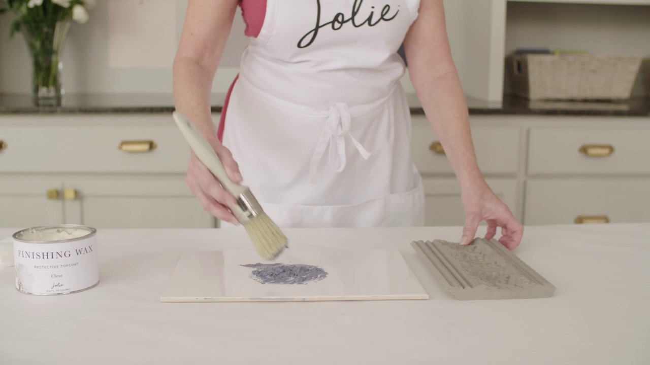Applying Jolie Finishing Wax YouTube