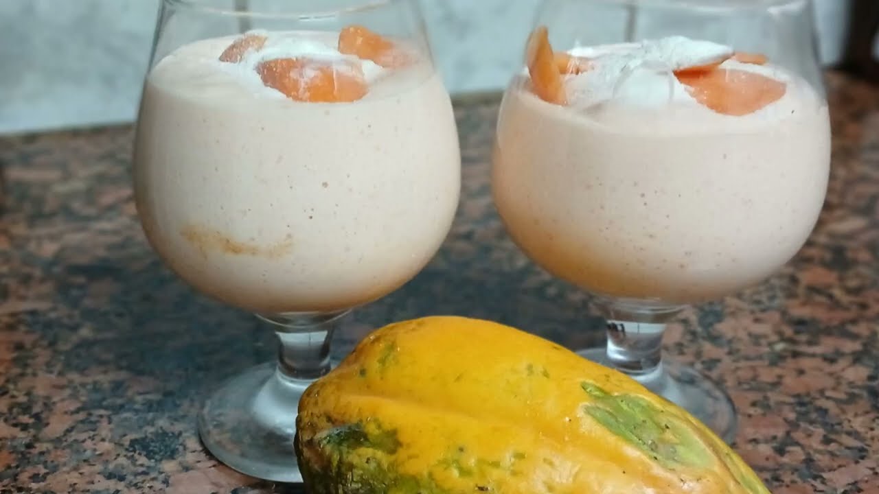 Musse de MAMAO  E.MEL GELADINHO FICA UMA DELICIA