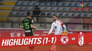Highlights Cultural Leonesa vs Granada CF (1-1)