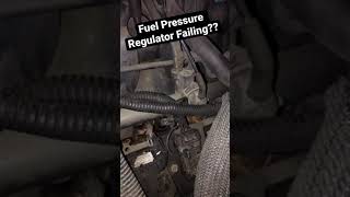 Symptoms of a failing Fuel Pressure Regulator. Full video posting to my YT channel. Please SUBSCRIBE