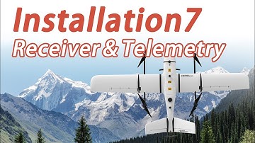 Hero VTOL UAV Assembly & Commissioning Guide11—— Receiver and telemetry installation