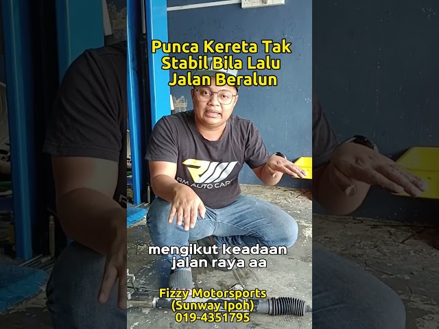 Punca Kereta Tak Stabil Bila Lalu Jalan Beralun class=