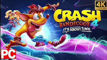 Crash Bandicoot 4 – Complete Gameplay Walkthrough (No Commentary, (4K 60FPS)