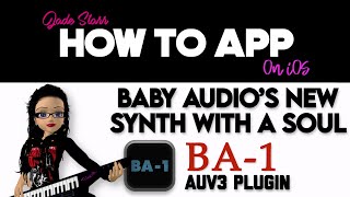 Baby Audio's New Synth with a Soul BA-1 on iOS - How To App on iOS! - EP 938 S11 screenshot 5