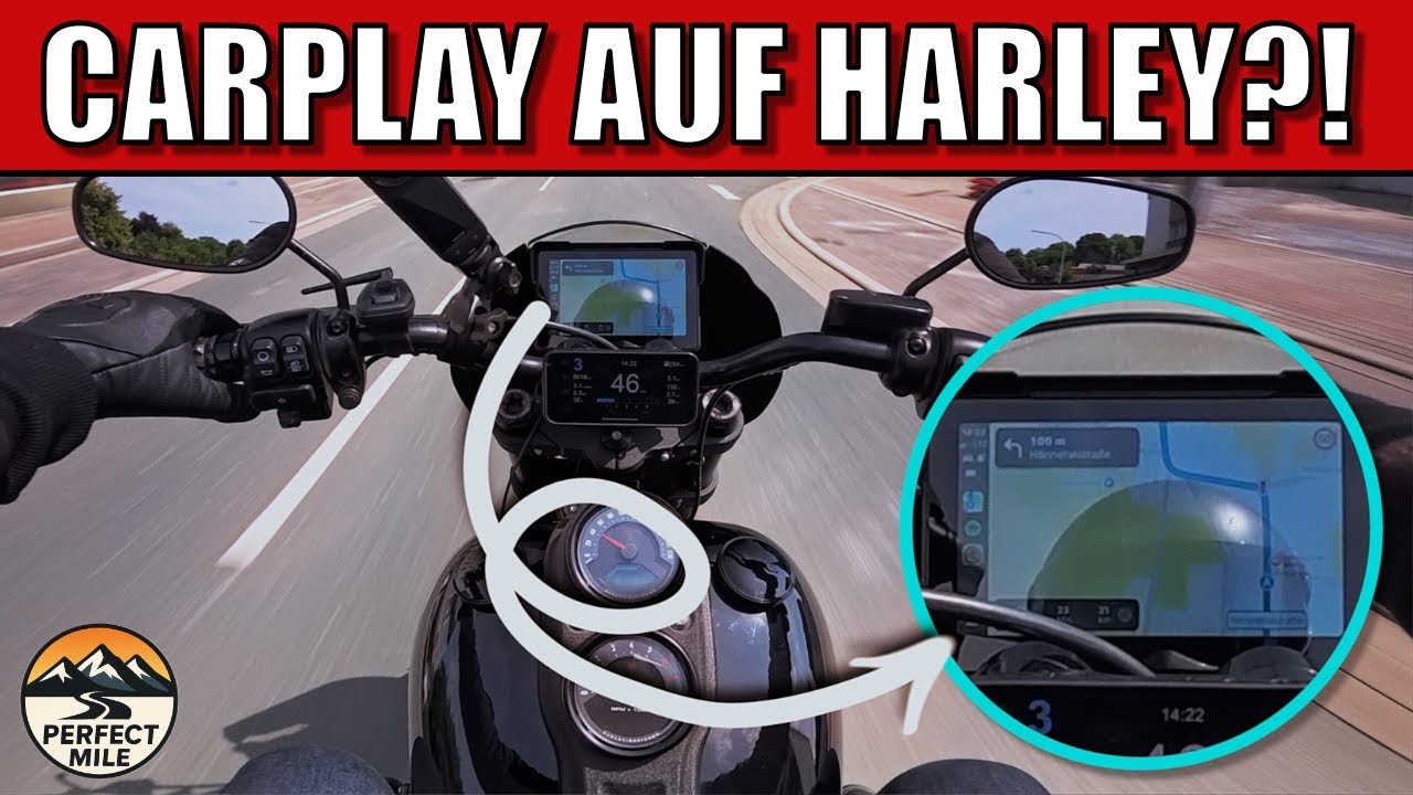Wireless CarPlay auf meiner Harley Low Rider S? Der LAMTTO RC19 im Test!