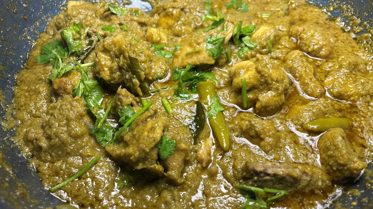 Hyderabad Chilli Chicken Curry Green Chilli Chicken Recipe Andra Chilli Chicken !!! YouTube