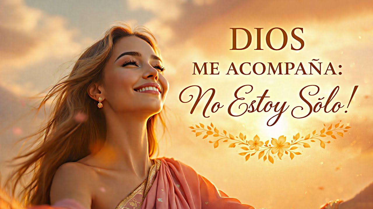DIOS ME ACOMPAÑA, ¡NO ESTOY SOLO! 🕊️ Música para Calmar tu Alma con Amor | Alabanza PODEROSA ✨