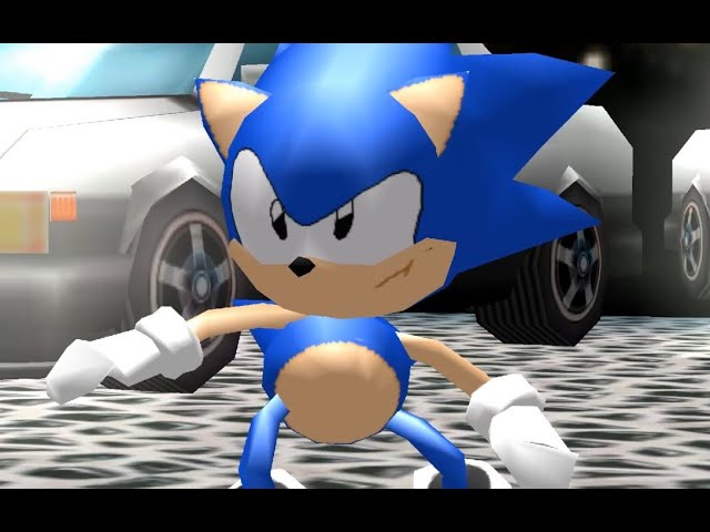 Toei Sonic In Sonic Adventure Youtube - toei sonic roblox