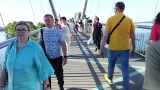 Природа ПАРК НАТАЛКА в Києві та Міст ХВИЛЯ Оболонь