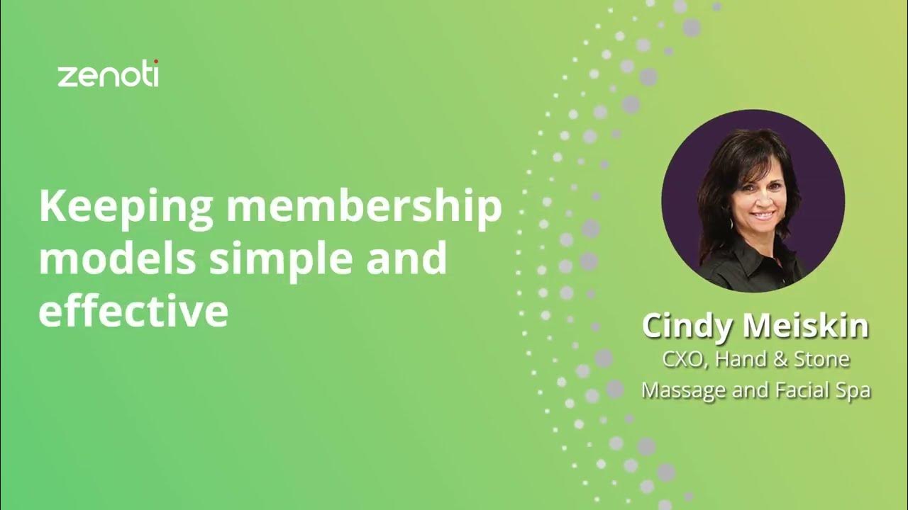 Cindy Meiskin, CXO Hand & Stone Massage and Facial Spa on Membership