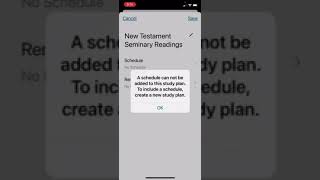 Set Up Your Study Plan in Gospel Library for the Required Seminary Readings screenshot 5
