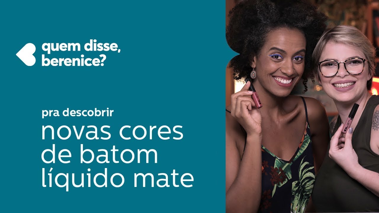 lançamentos e todas as cores de batom líquido mate - YouTube