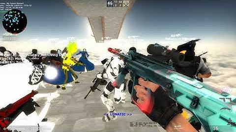 CS:GO ZOMBIE ESCAPE MOD MAP ze_sky_fantasy_v1_4 (EP582) ZEDDY SERVER