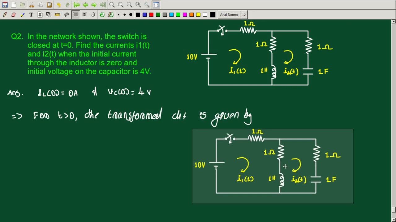 DC RESPONSE OF R-L-C CIRCUITS: Examples | CIRCUITS AND NETWORKS | KTU EET201