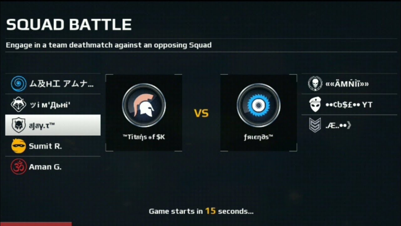 MC5: SQUAD BATTLE GamePlay with ™Tìtสήs ๏f $K vs Friends™ by Mr. AndroGamer Tech.