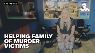 Las Vegas mother helps grieving parents of homicide victims