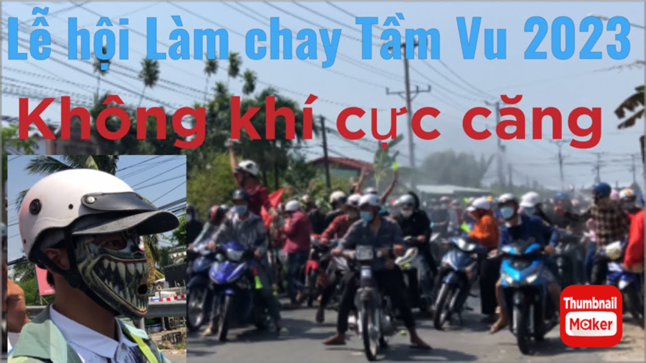 Lễ hội Làm Chay Tầm Vu 2023. Trưa 16 tháng Giêng. Lễ rước Cô hồn là vui nhất.
