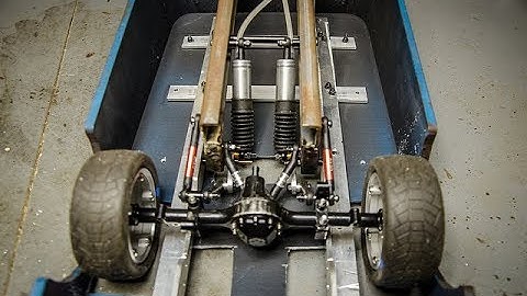 Real RC Air Ride, Rear Suspension Fabrication with Proairrc, Rat Rod Ramp Truck Scratchbuild