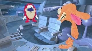 [3dmm] Ren and Stimpy crash a plane