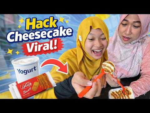 Hack Yogurt Cheesecake Viral Tiktok - Kesukaan Aqilla dan Bunda 😊 Aqilla's Diary
