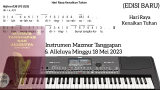 Instrumen Mazmur Tanggapan ( EDISI BARU ) - Hari Raya Kenaikan Tuhan 18 Mei 2023 - Tahun A