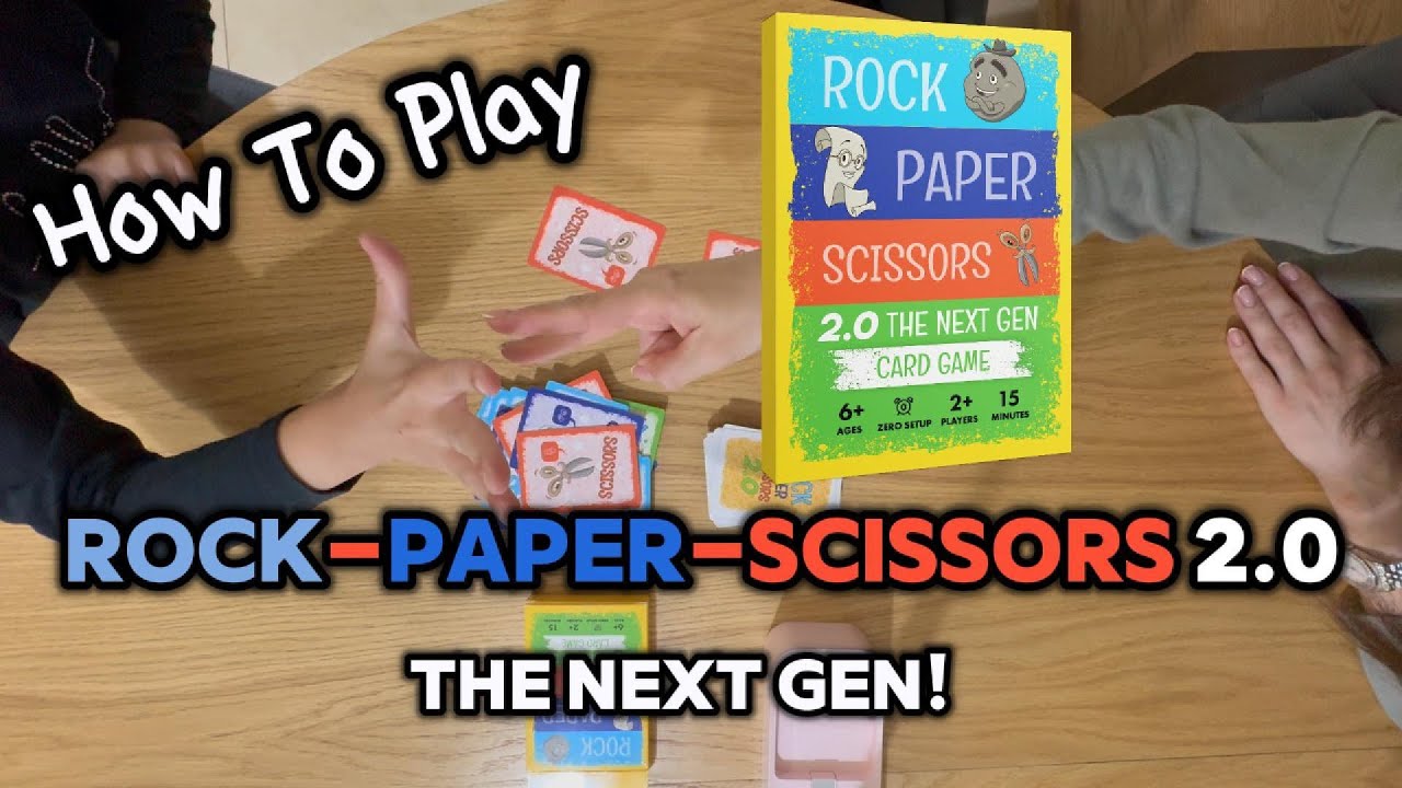 How to play Rock-Scissors-Paper 2.0 - The Next Gen! - YouTube