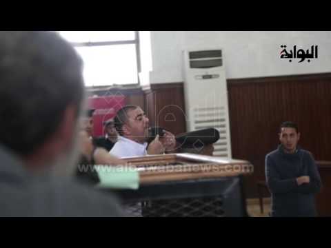 متهم باقتحام قسم حلوان باكيا أنا مظلوم وابني اللي استنيته جه وأنا محبوس