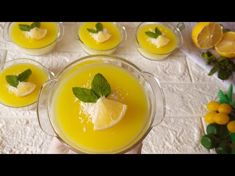 فيديو: مهلبية الليمون والقرفة