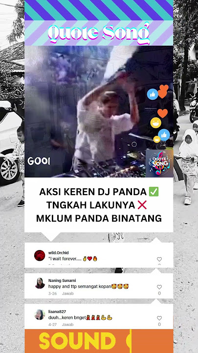 Aksi Keren DJ PANDA di Panggung 😎 Tapi Jangan Liat Tingkahnya! #dj #panda🐼 #fyp #musike