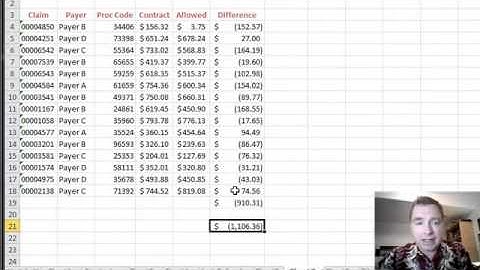 Excel Video 368 Using Arrays with ABS