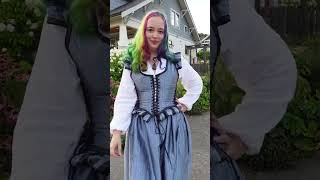 Sewing my look for Renfair @HayleeMarieVintage