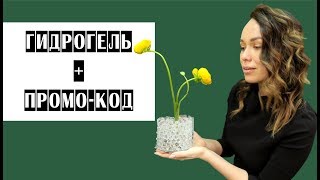 ГИДРОГЕЛЬ + ПРОМО-КОД // Школа флористики ГИДРОГЕЛЬ + ПРОМО-КОД // Школа флористики