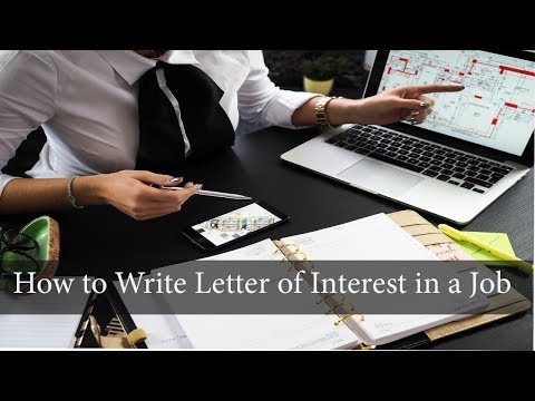 नौकरी में रुचि पत्र कैसे लिखें - Adiony